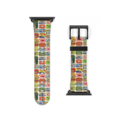 Retro Pantry Apple Watch band miniature Cold Drinks badge detail