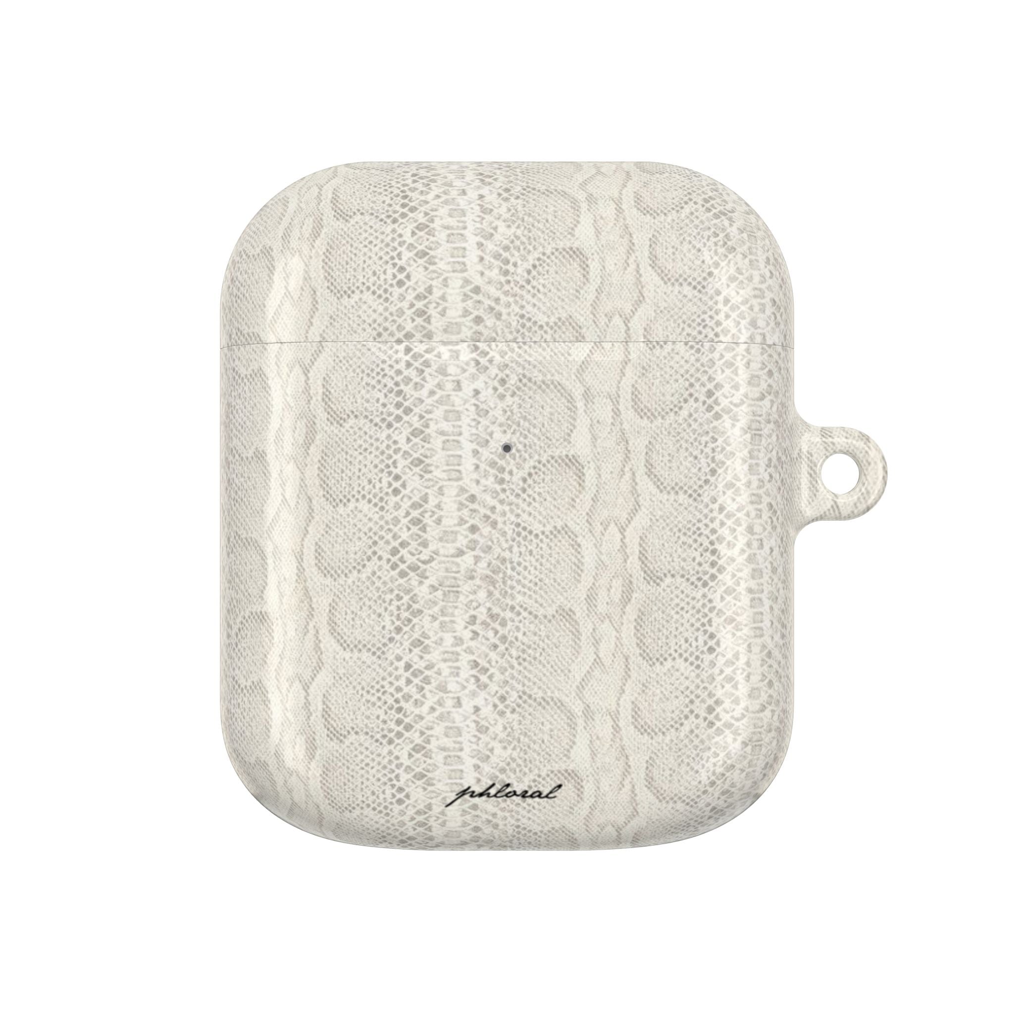 model holding viper AirPods case