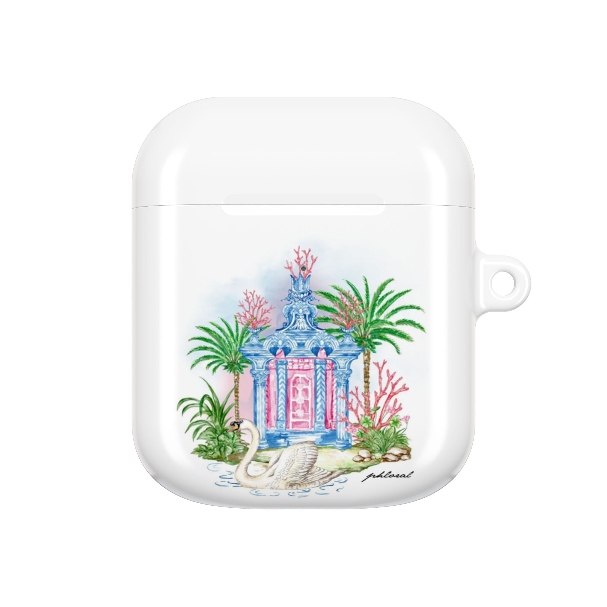 swan pavilion AirPods case minimalist look