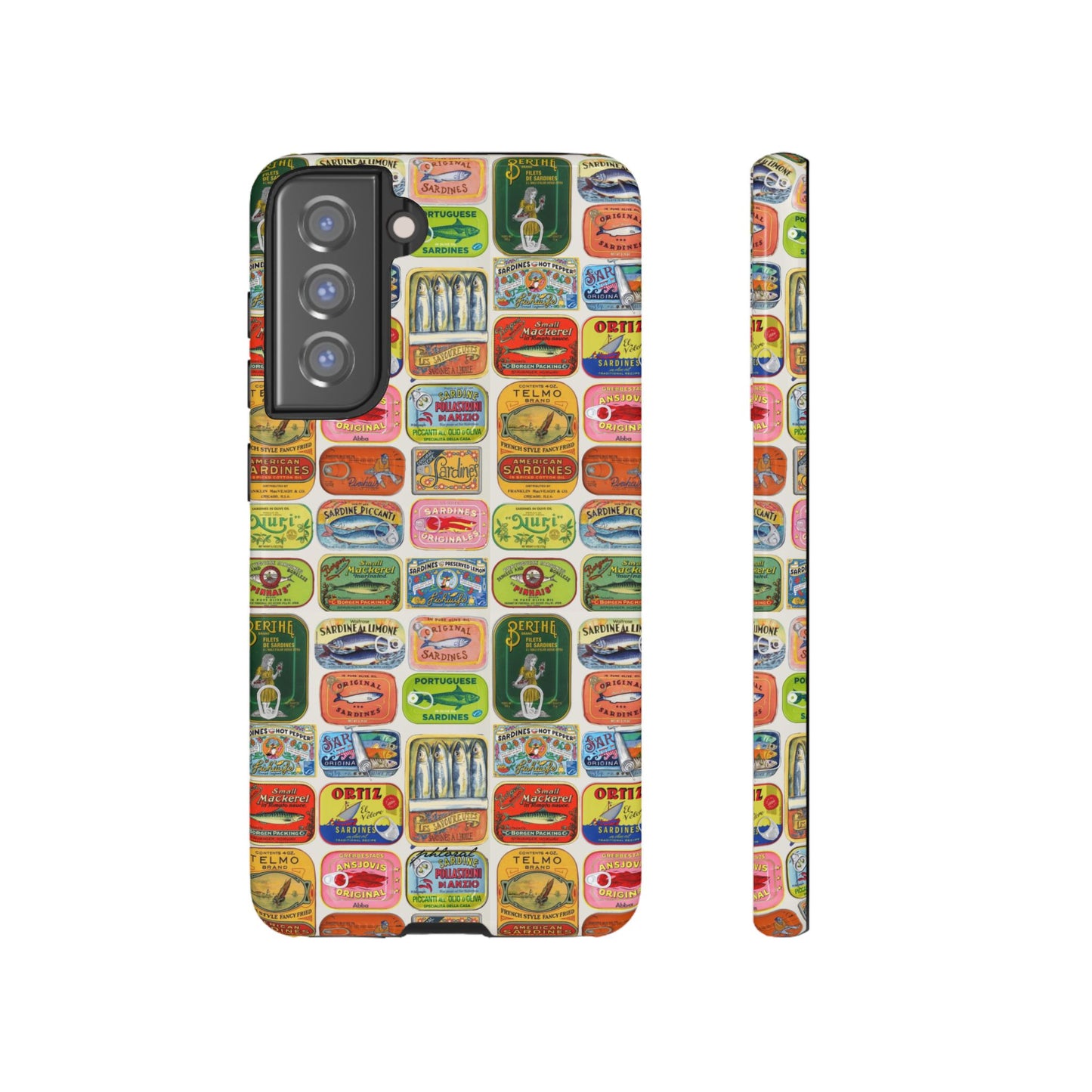 Retro Pantry phone case dual-layer protection side profile