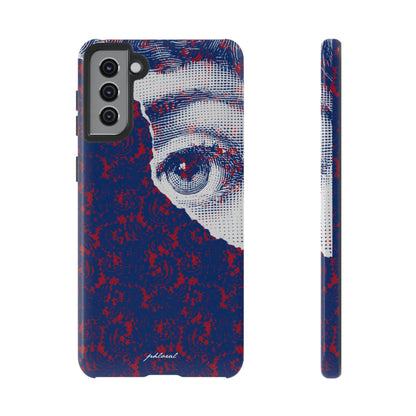 Laced Eye phonecase on smartphone