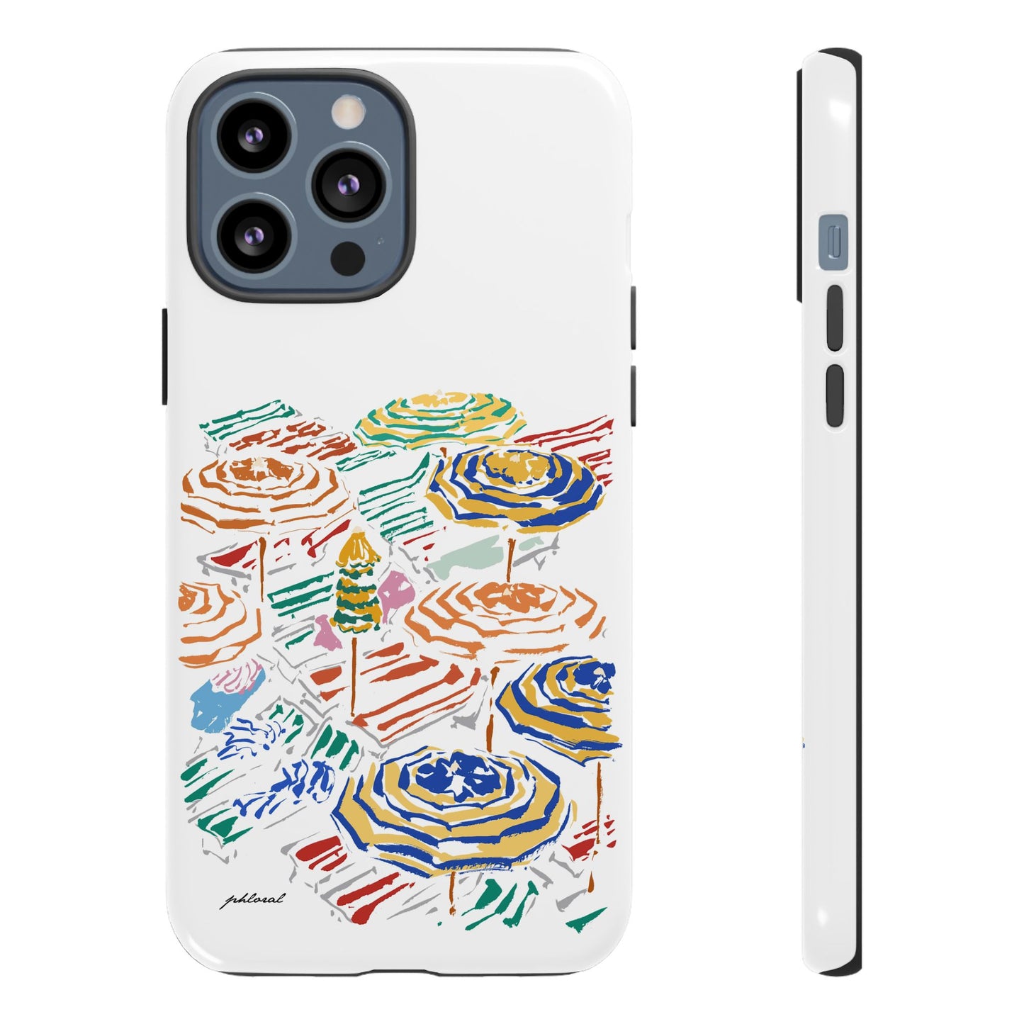 Coastal Carousel phone case MagSafe compatible