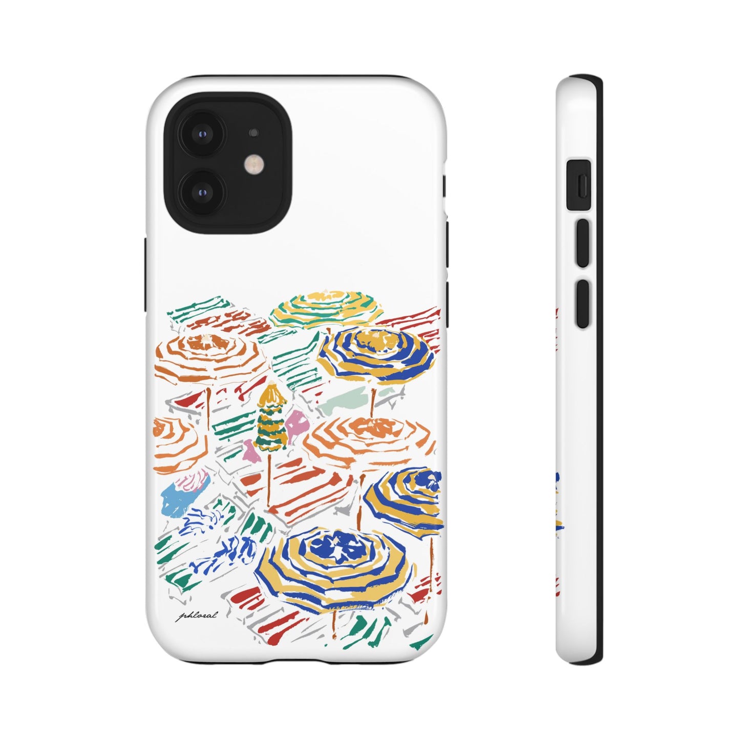 Coastal Carousel phone case MagSafe compatible