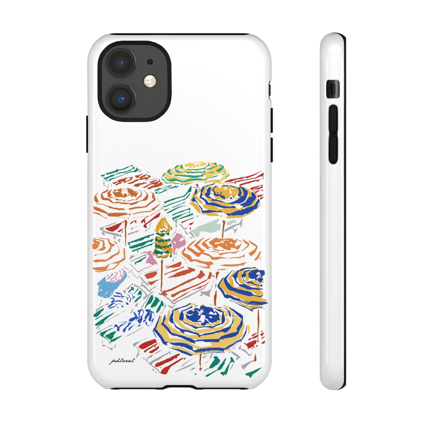 Coastal Carousel phone case MagSafe compatible