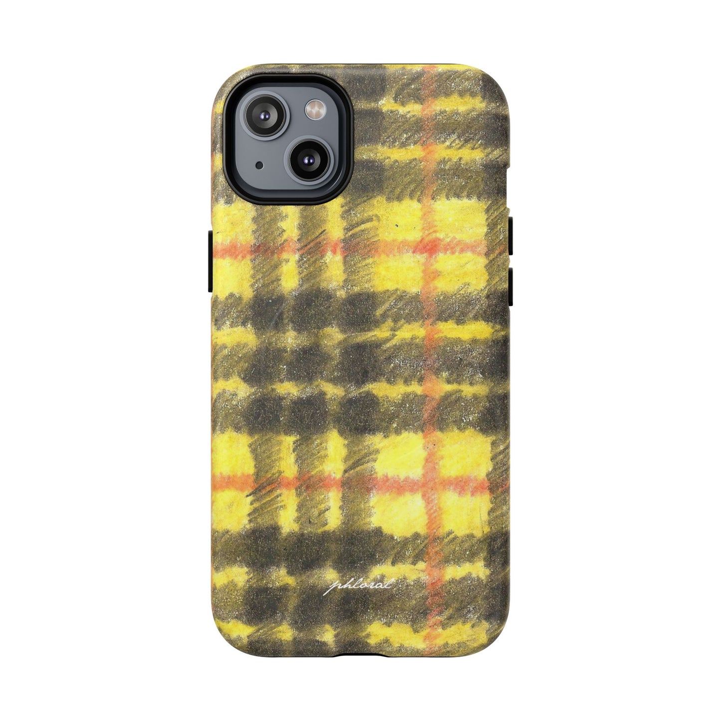 Plaid MagSafe case front view