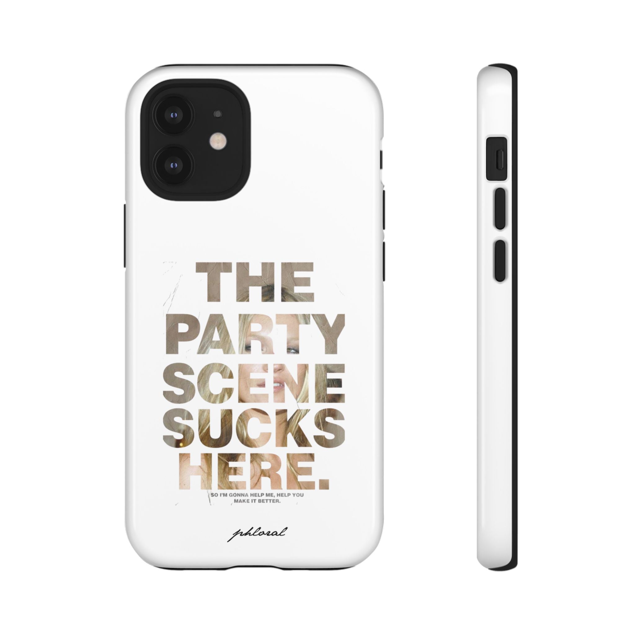 "the party sucks here"