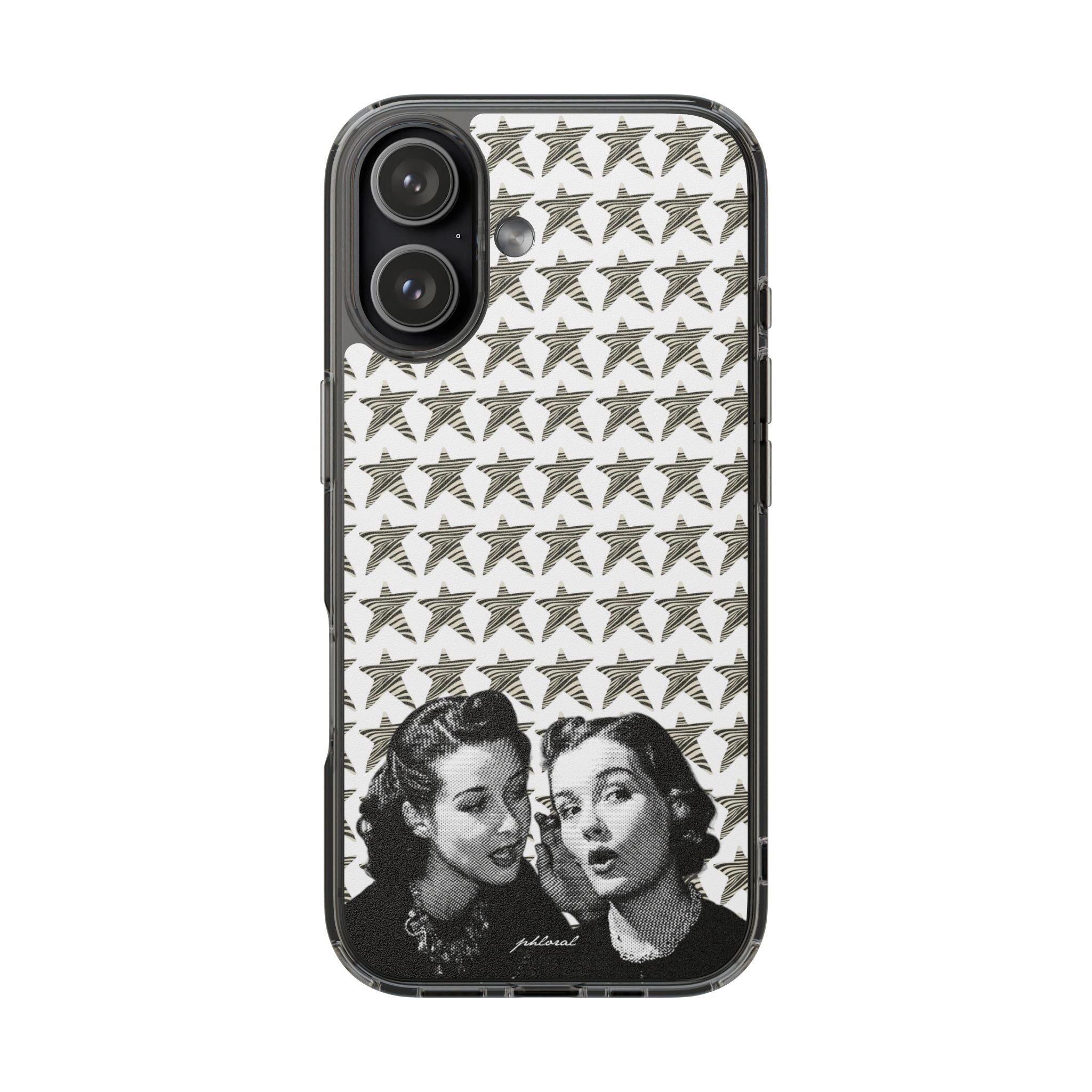 Statstruck iPhone case with raised edges and camera protection
