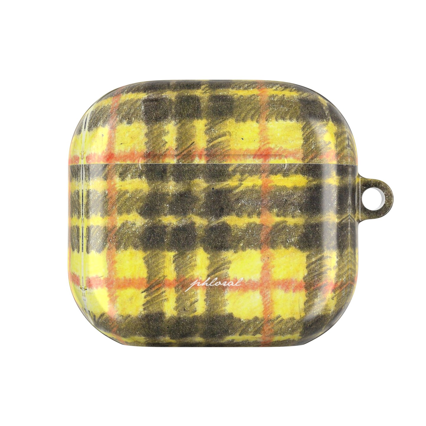 Plaid AirPods case protective shell