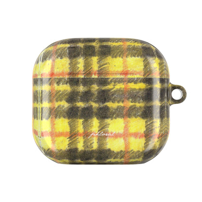 Plaid AirPods case protective shell