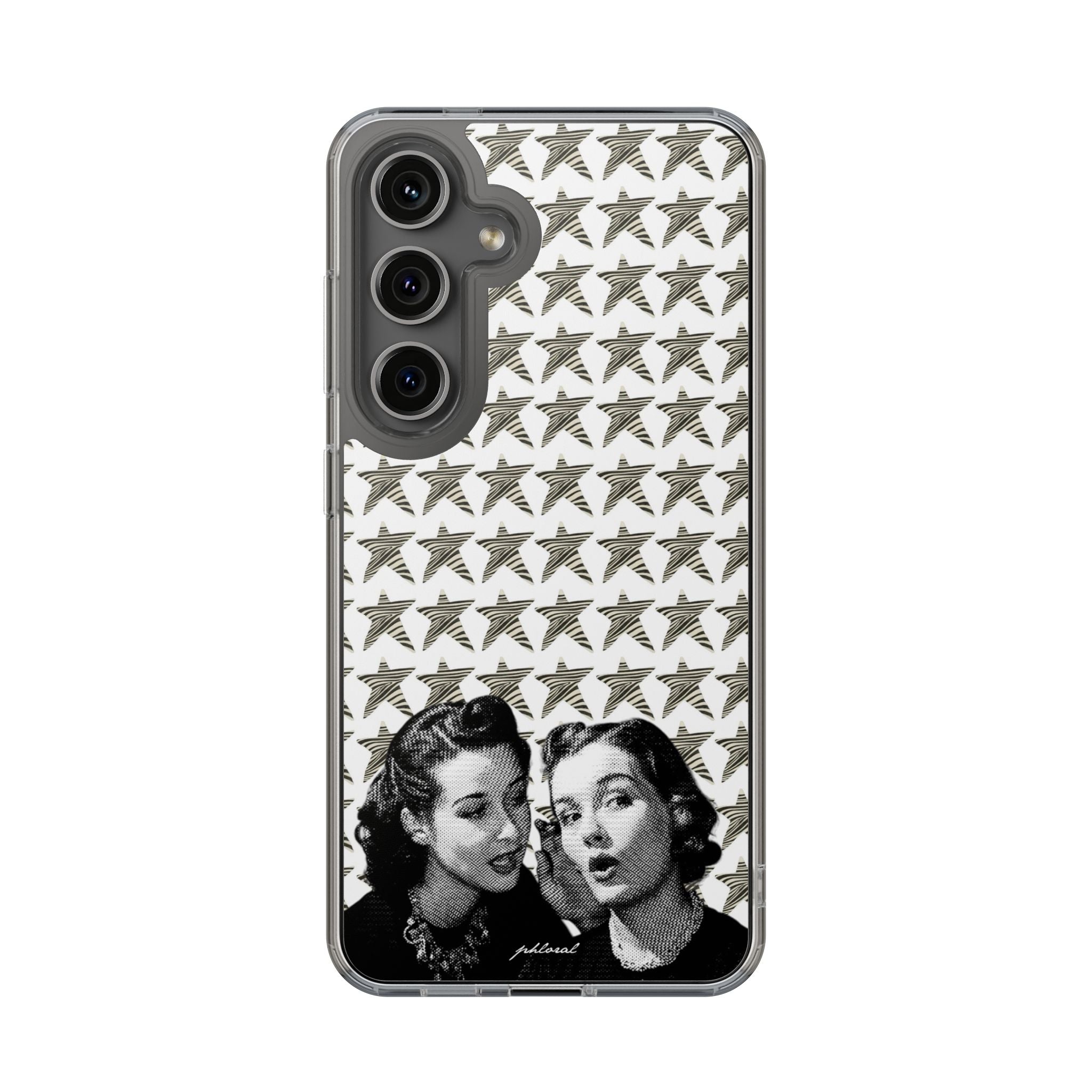 Statstruck iPhone case protecting iPhone 15 Pro with real-time stats print