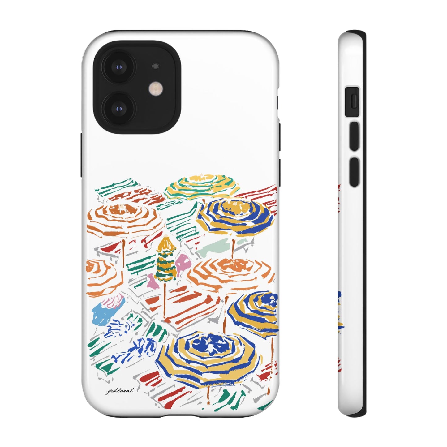 Coastal Carousel phone case MagSafe compatible