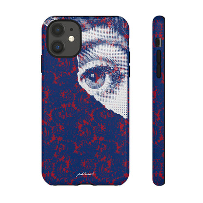 Laced Eye phonecase on smartphone