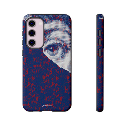 Laced Eye phonecase on smartphone