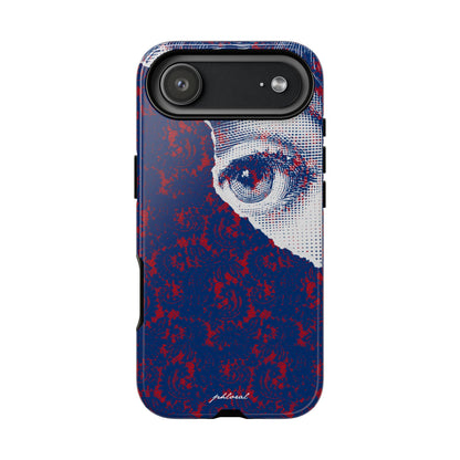 Laced Eye phonecase on smartphone