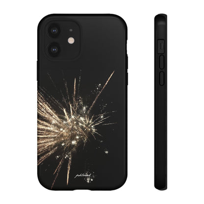 Glintfall phone case precision camera island in glittering waterfall design