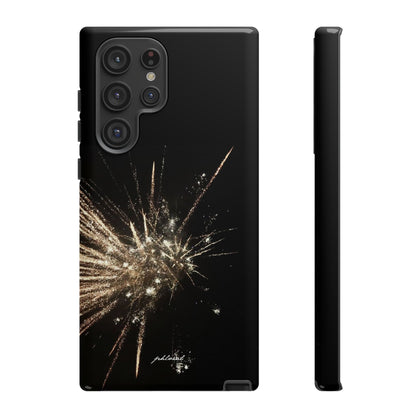 Glintfall phone case complete opulent presentation all angles