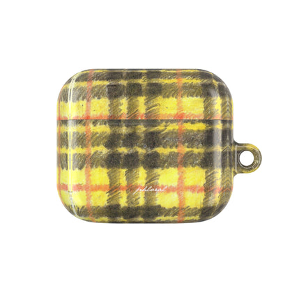 Plaid AirPods case protective shell