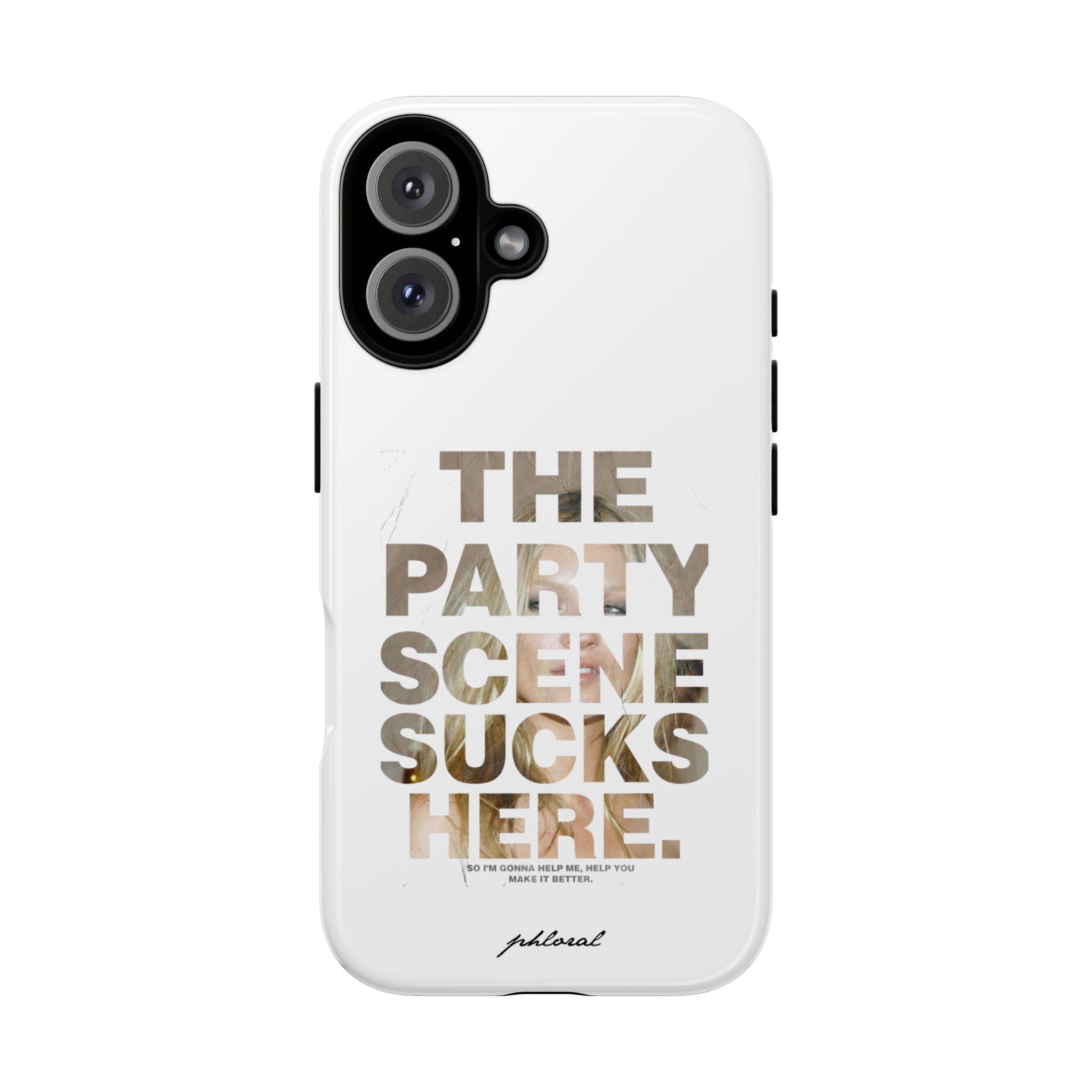 "the party sucks here"