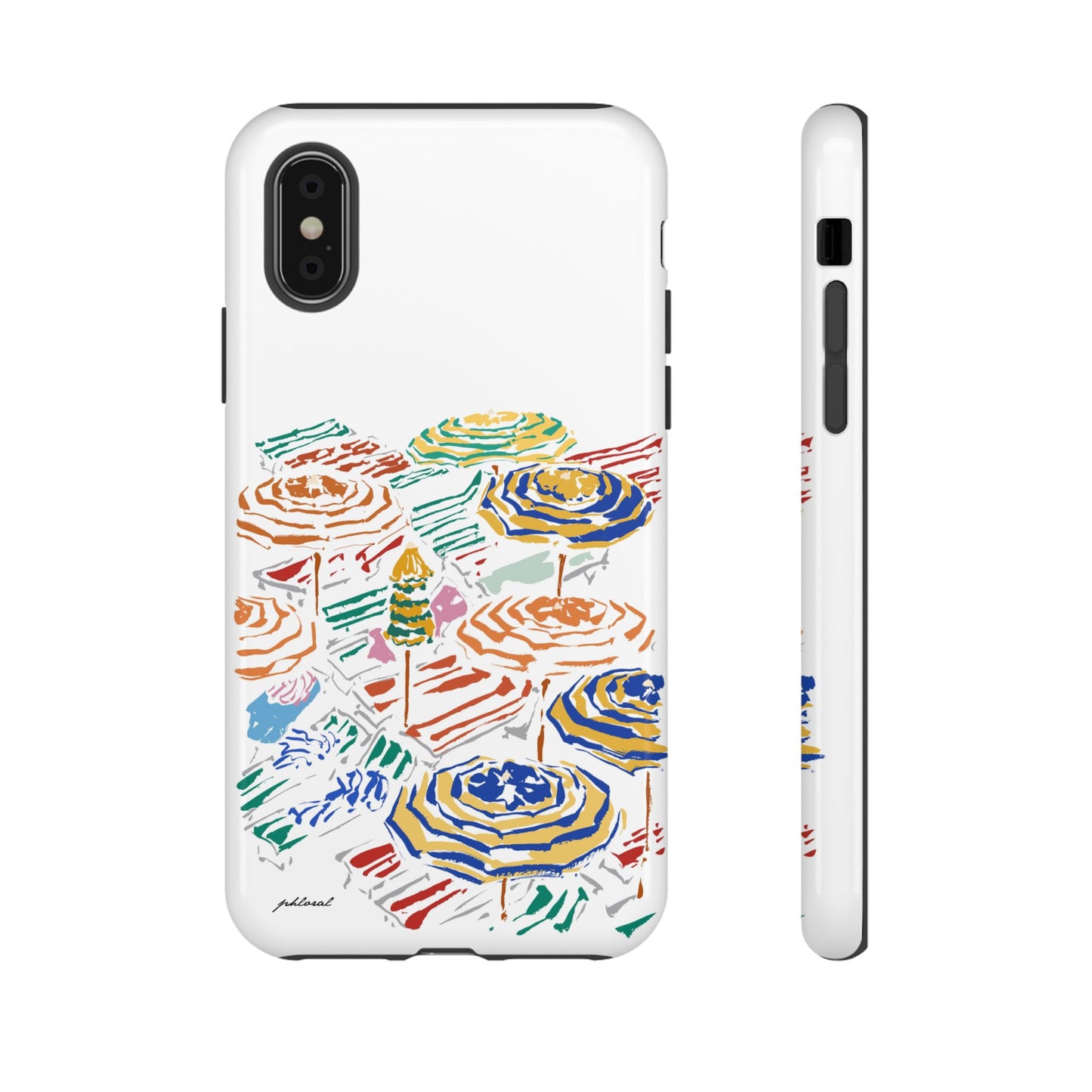 Coastal Carousel phone case MagSafe compatible