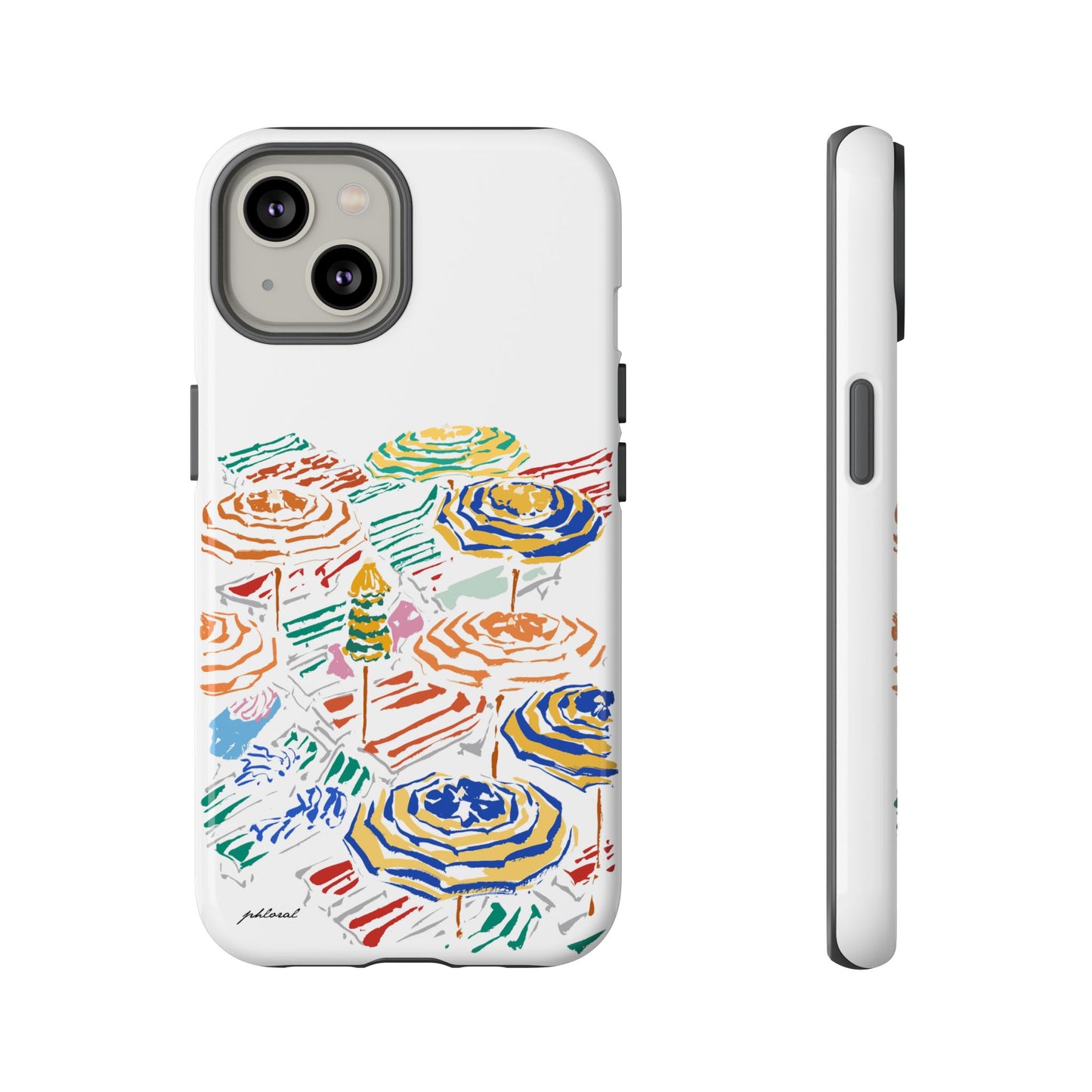 Coastal Carousel phone case beach-inspired design