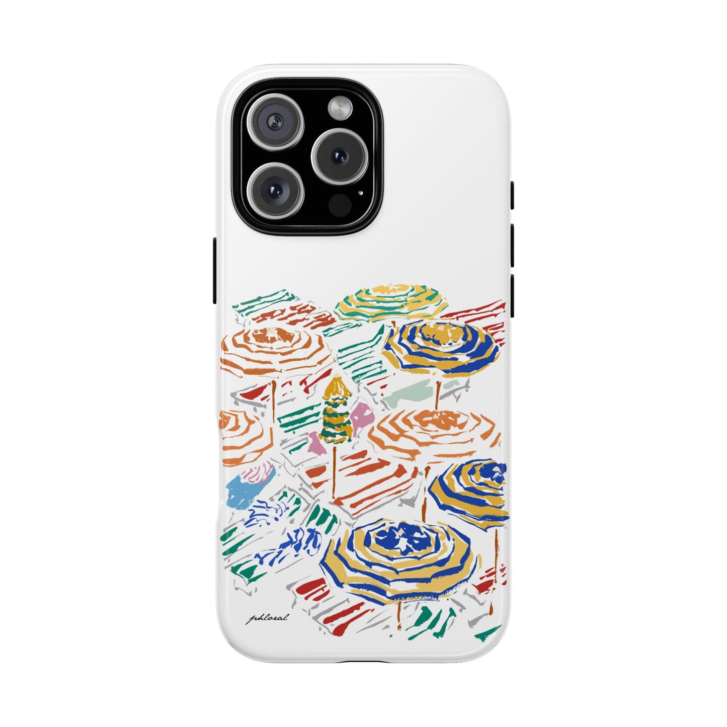 Coastal Carousel phone case MagSafe compatible