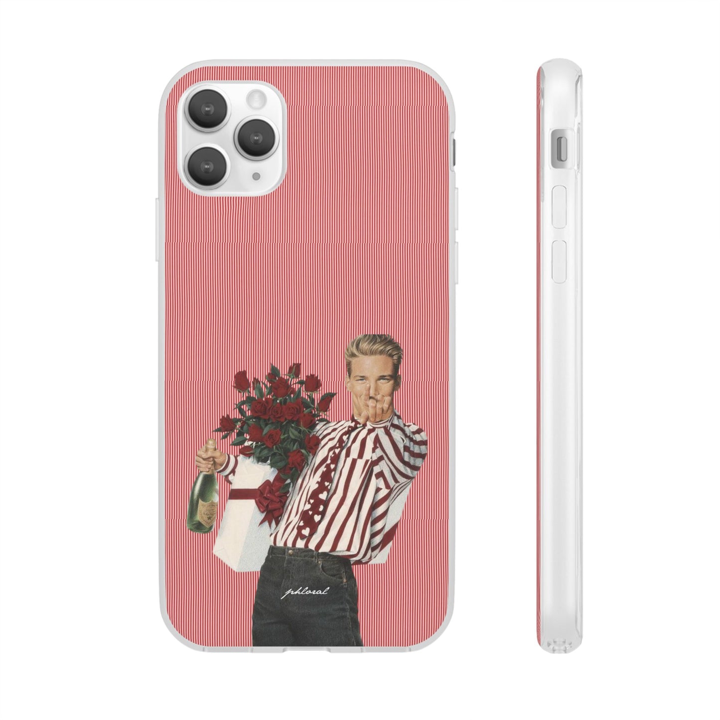 Heartthrob textured pattern close-up