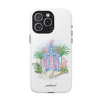 Swan Pavilion MagSafe iPhone case top-down view