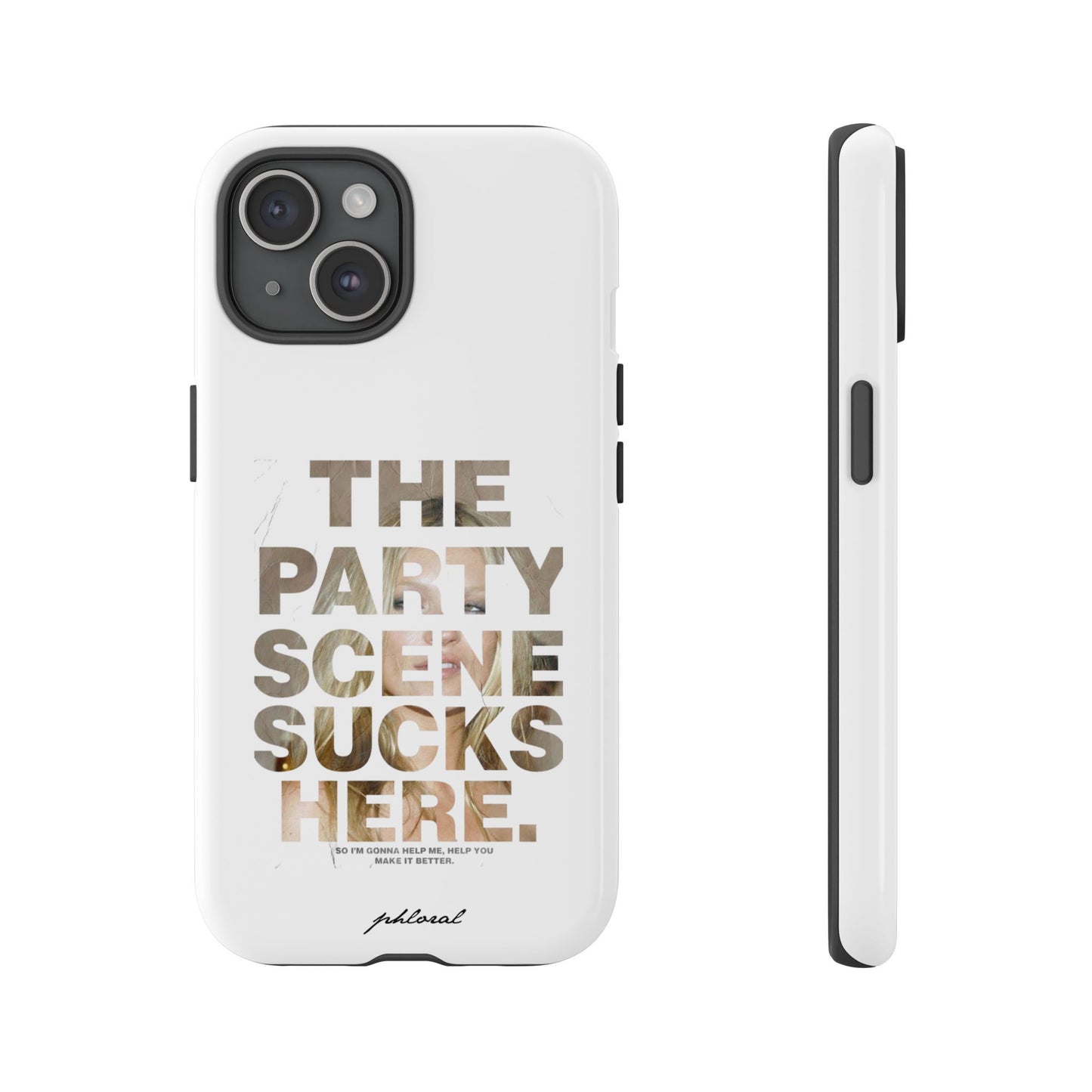 "the party sucks here"