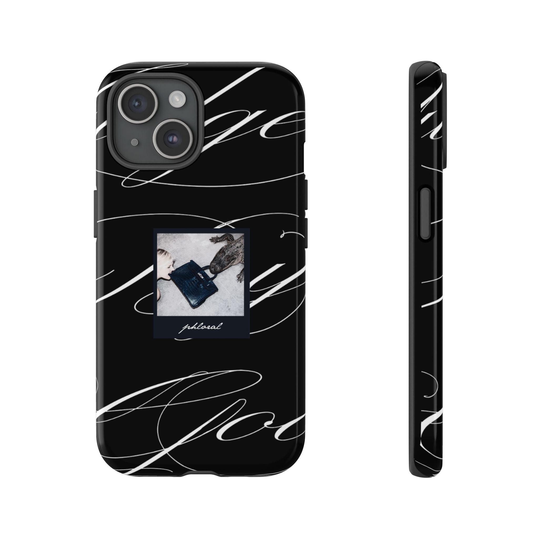 Tempted by Luxury evil eye phone case precise camera cutout detail
