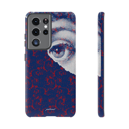 Laced Eye phonecase on smartphone