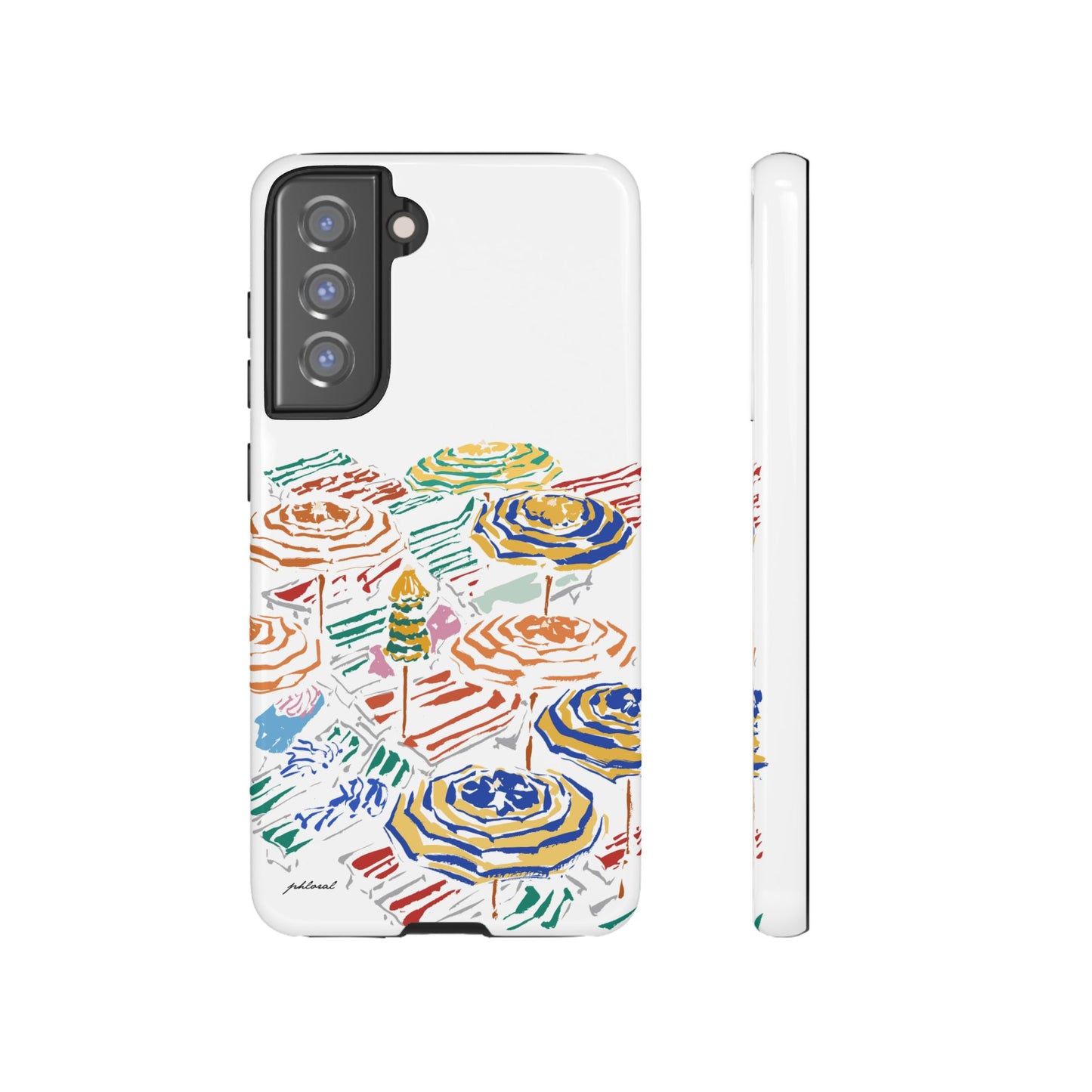 Coastal Carousel phone case beach-inspired design