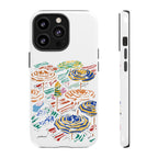 Coastal Carousel phone case MagSafe compatible