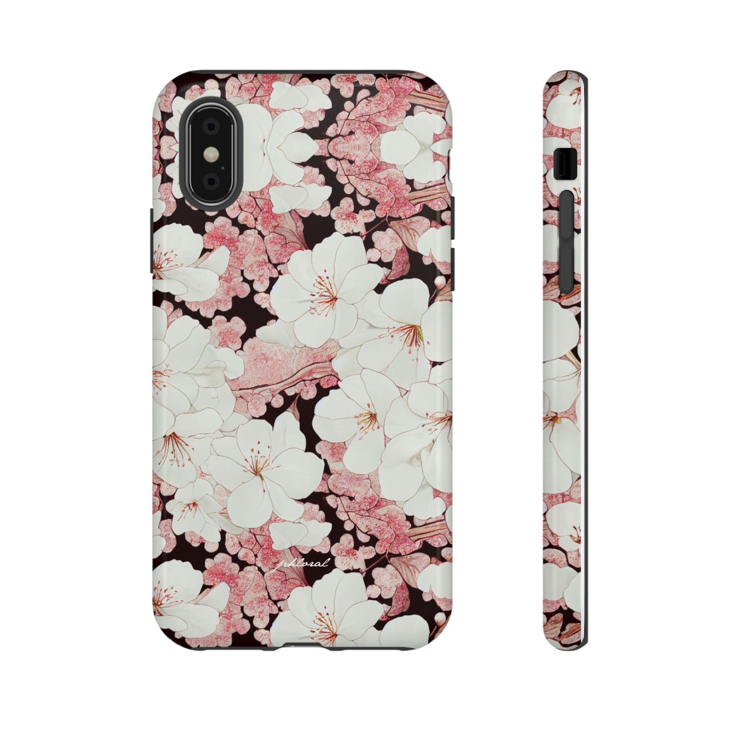 Florere phone case 3D layered eternal bloom close-up detail