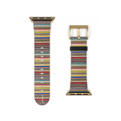 Plagae Apple Watch band black plague mask and raven feathers