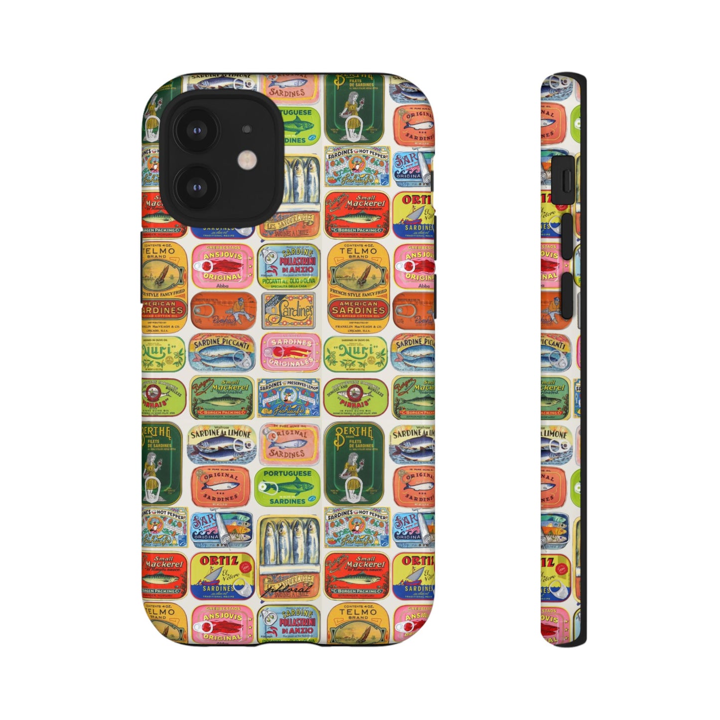 Retro Pantry phone case dual-layer protection side profile