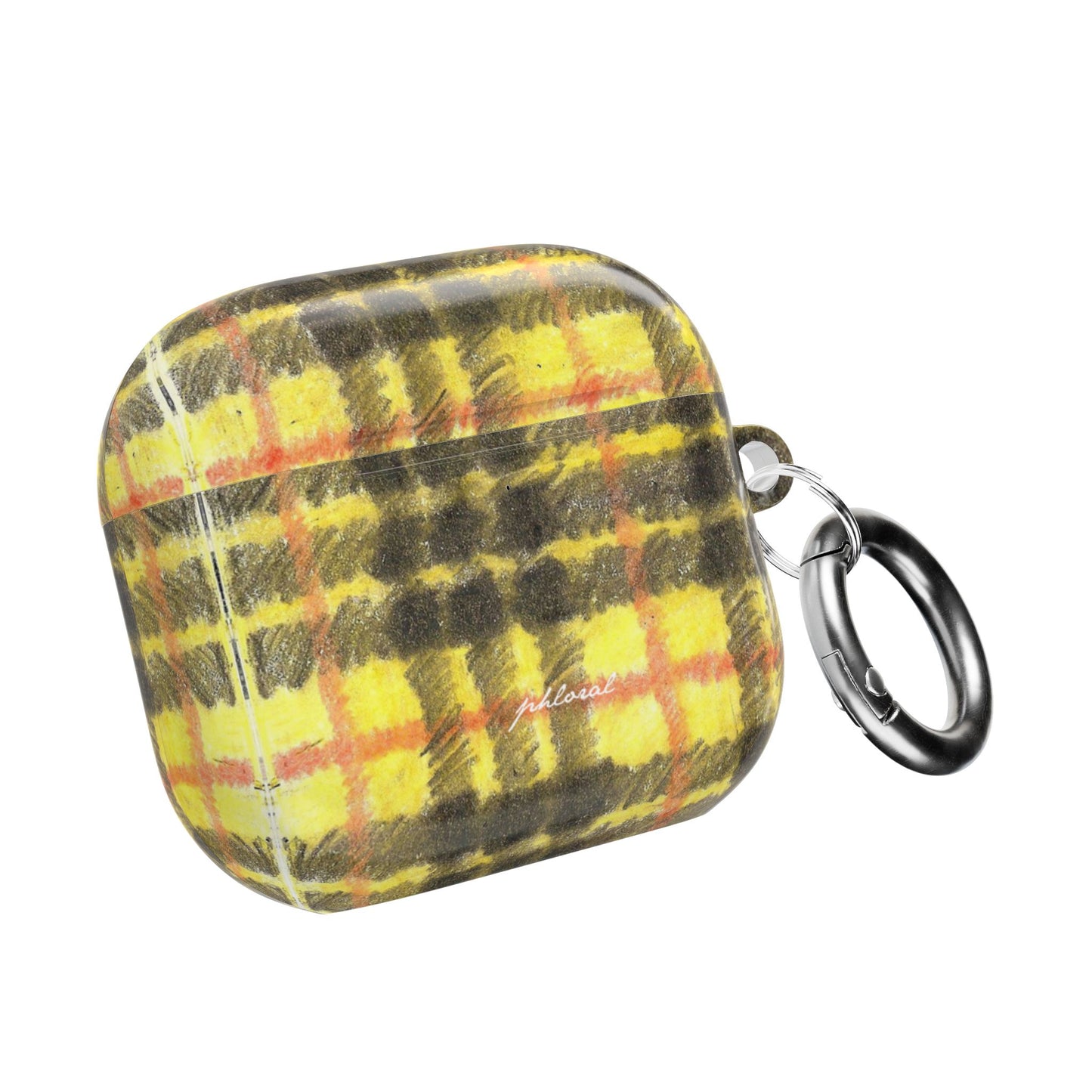 Plaid AirPods case protective shell