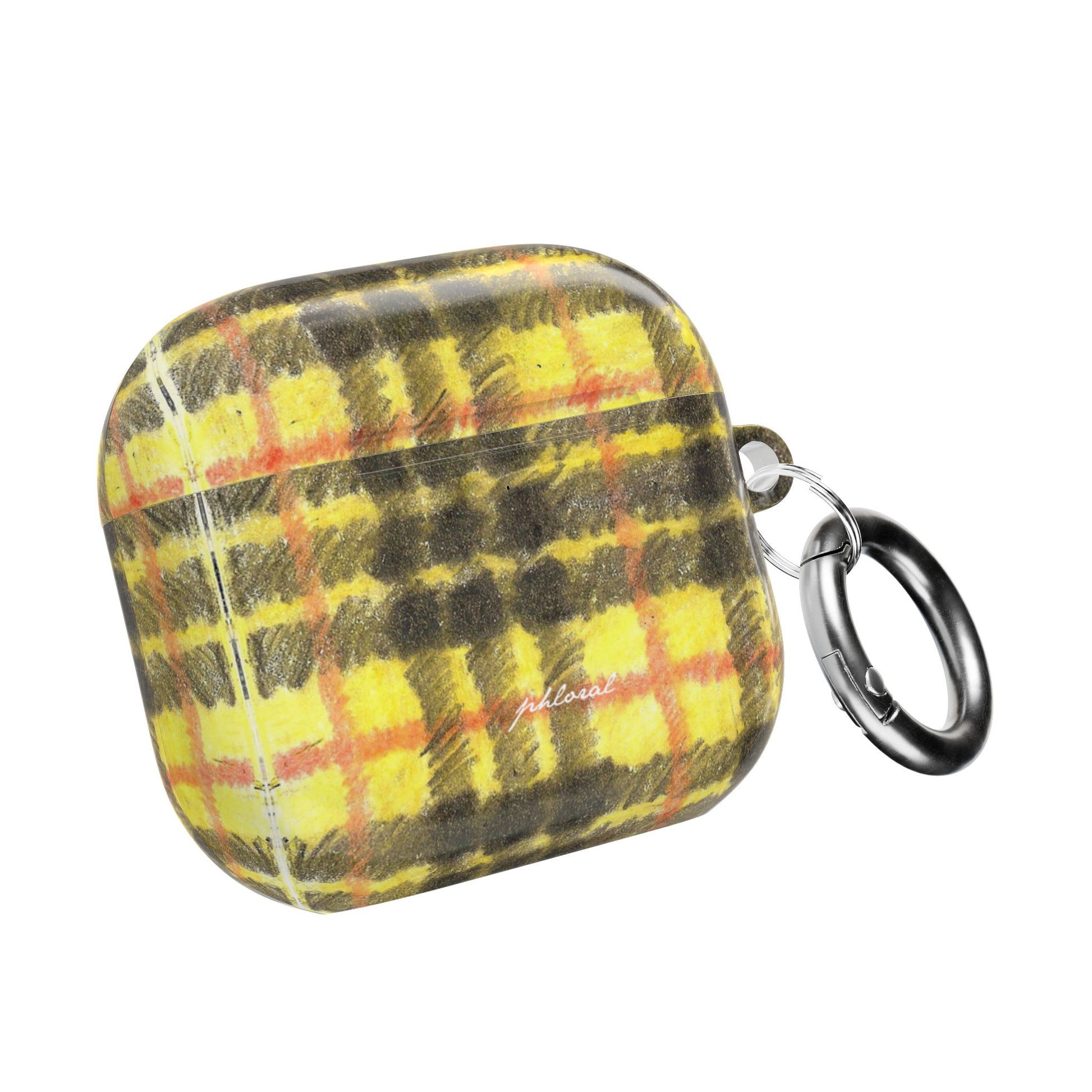 Plaid AirPods case protective shell