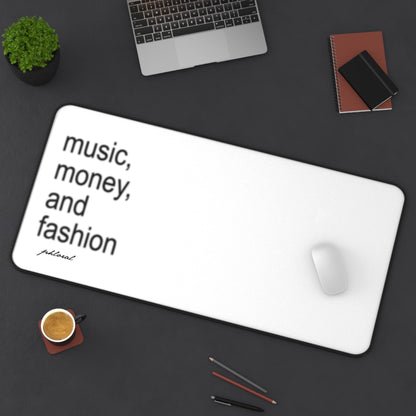 music, money & fashion