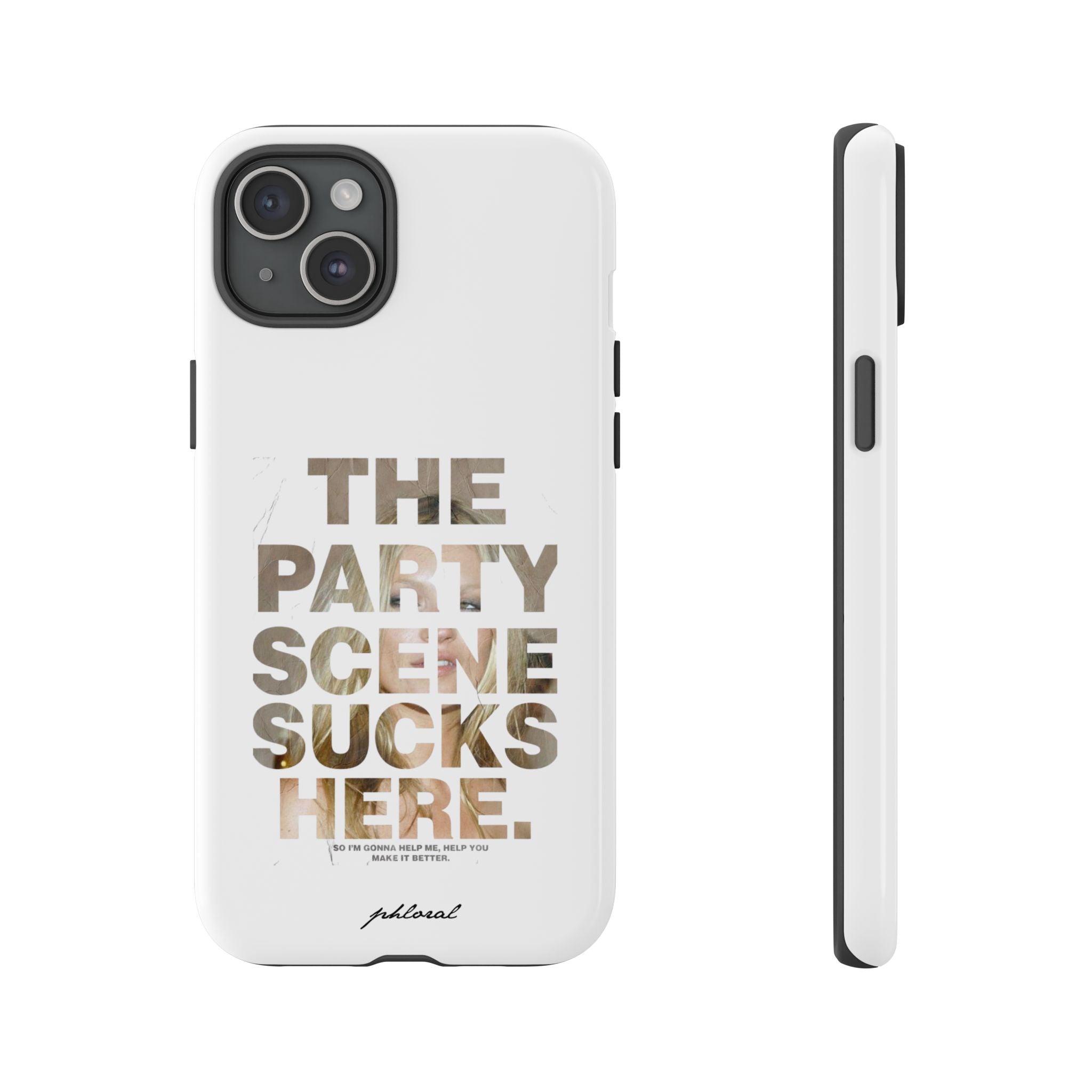 "the party sucks here"