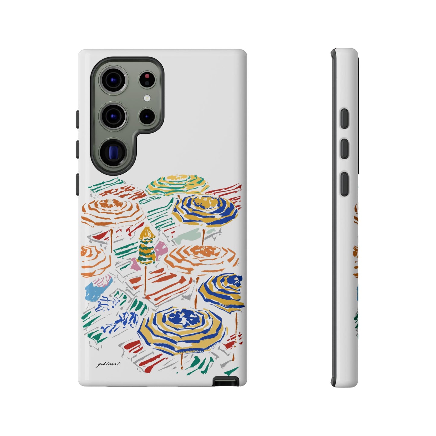 Coastal Carousel phone case beach-inspired design