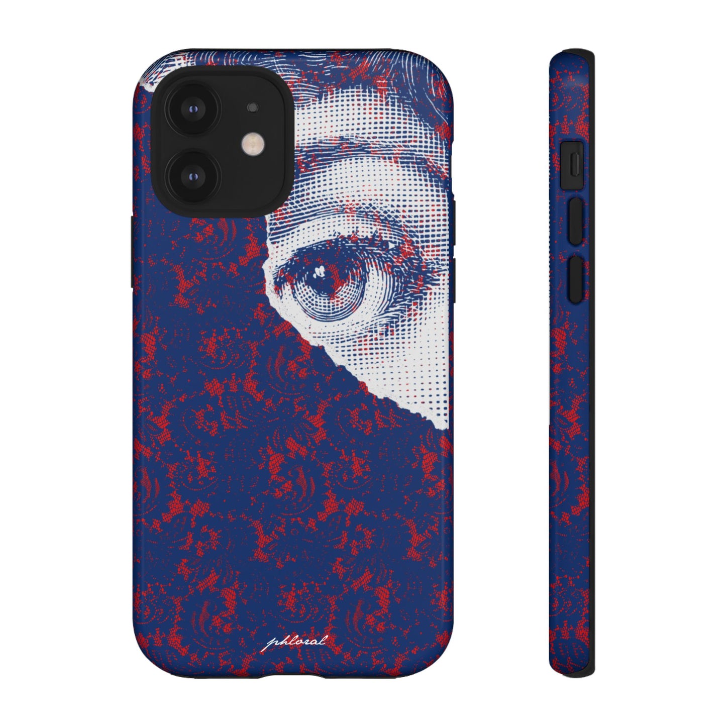 Laced Eye phonecase on smartphone