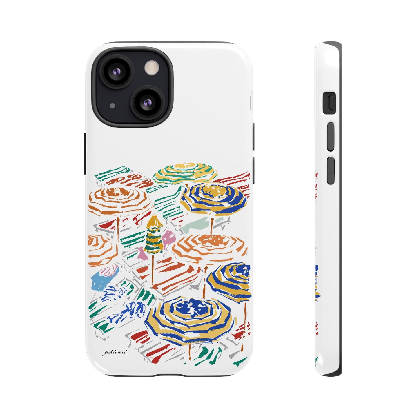 Coastal Carousel phone case MagSafe compatible