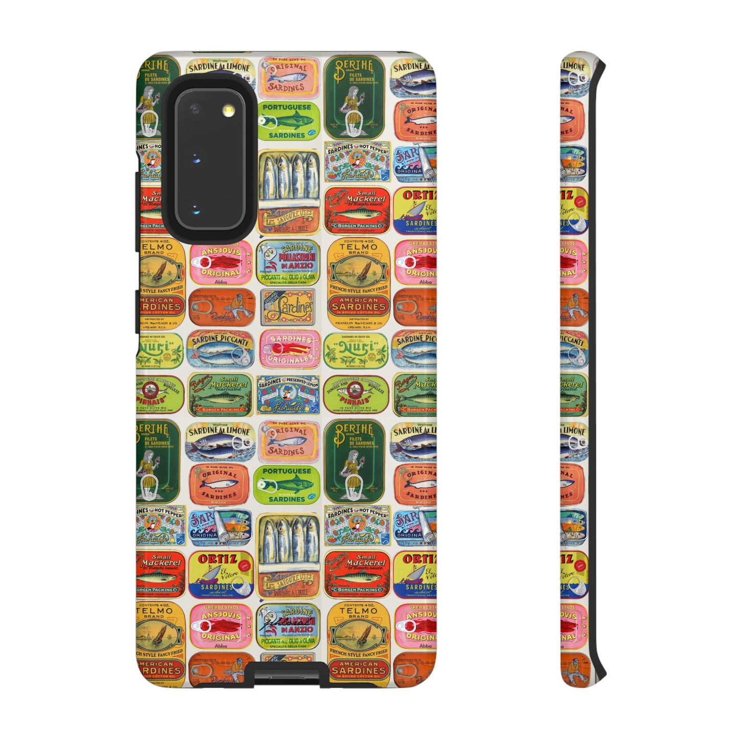Retro Pantry phone case dual-layer protection side profile