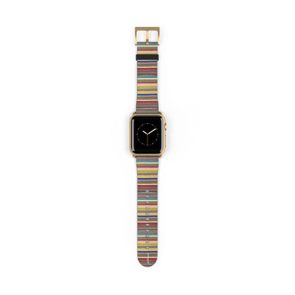Plagae Apple Watch band black plague mask and raven feathers