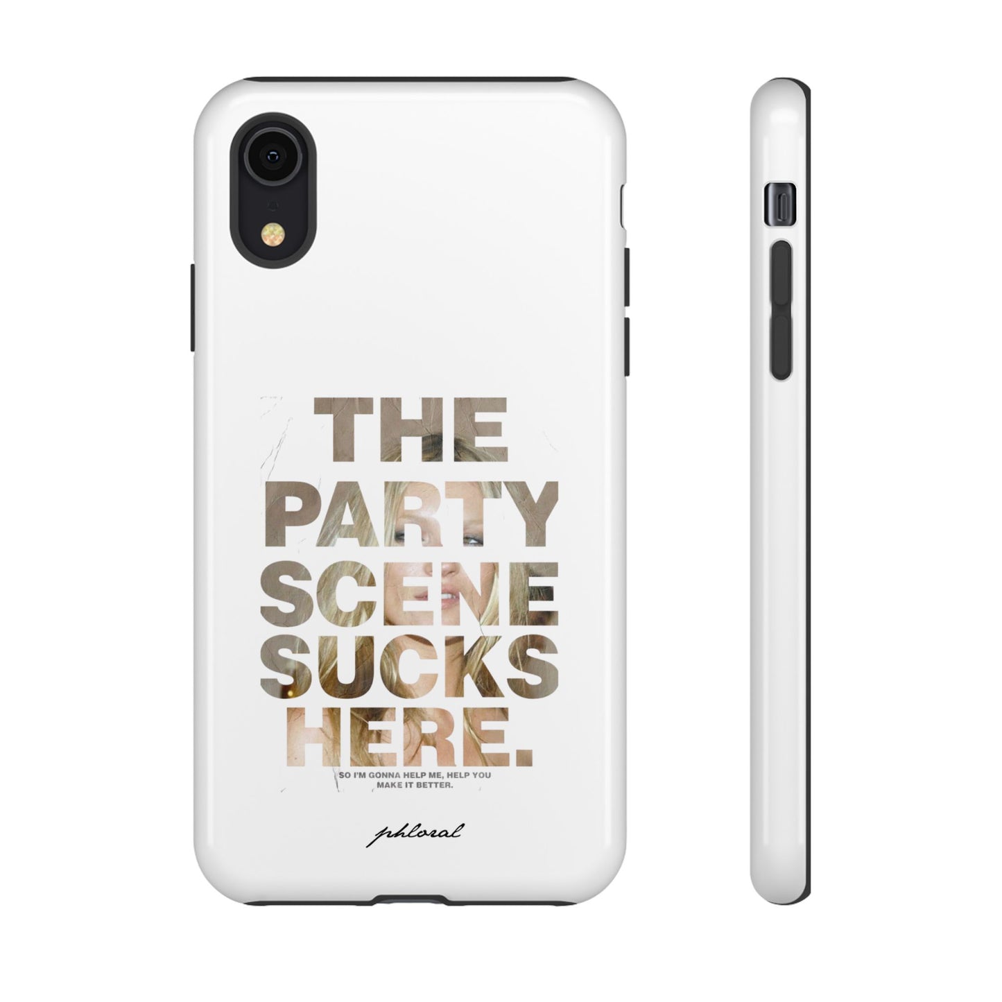 "the party sucks here"