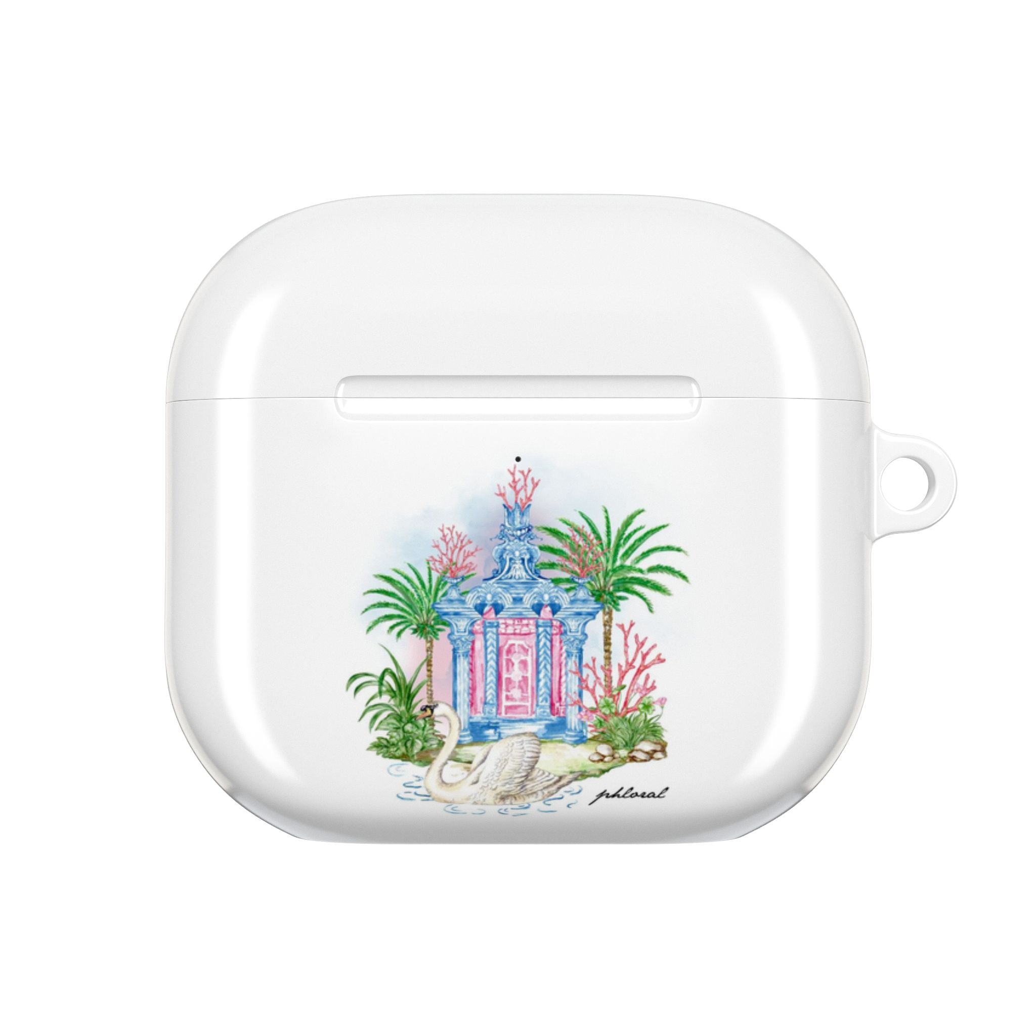 swan pavilion AirPods case minimalist look