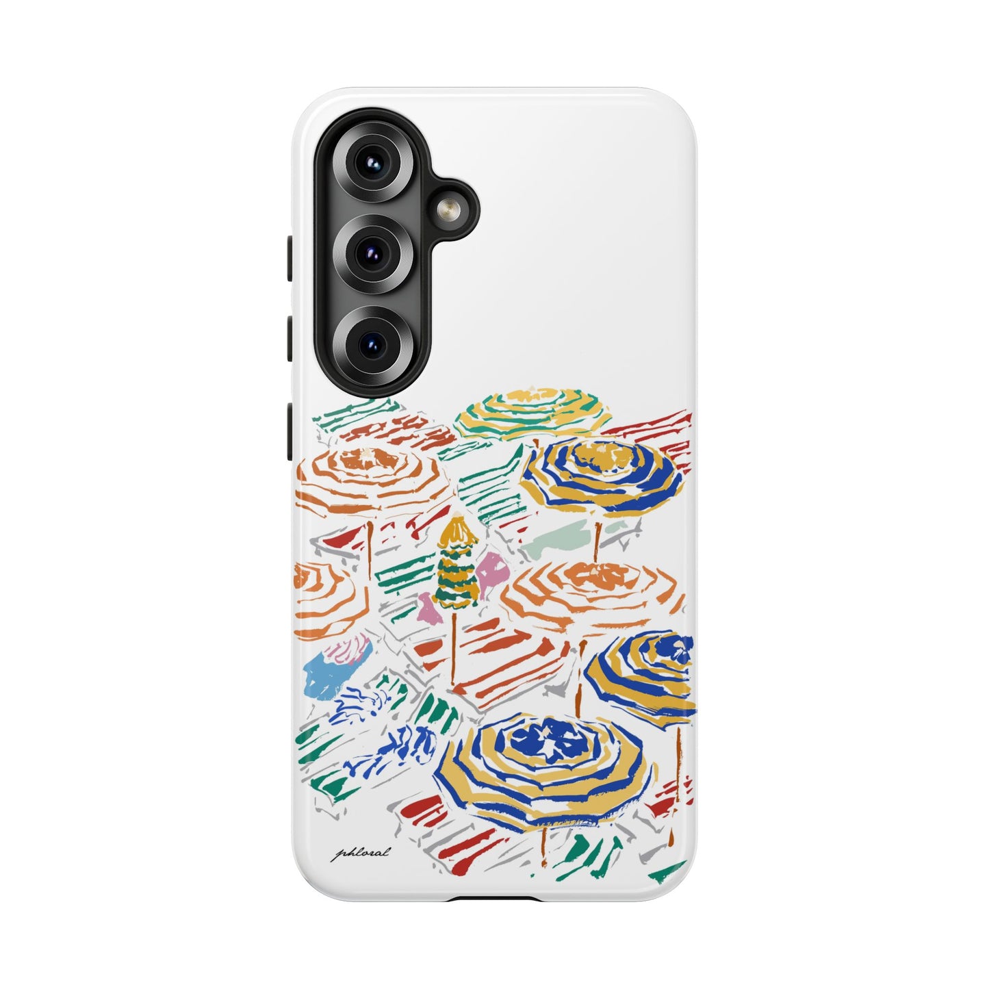 Coastal Carousel phone case beach-inspired design