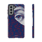 Laced Eye phonecase on smartphone