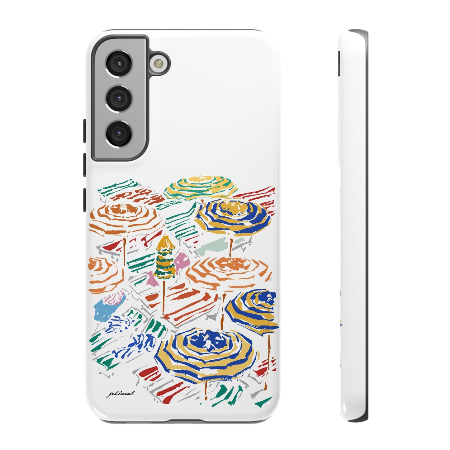 Coastal Carousel phone case beach-inspired design