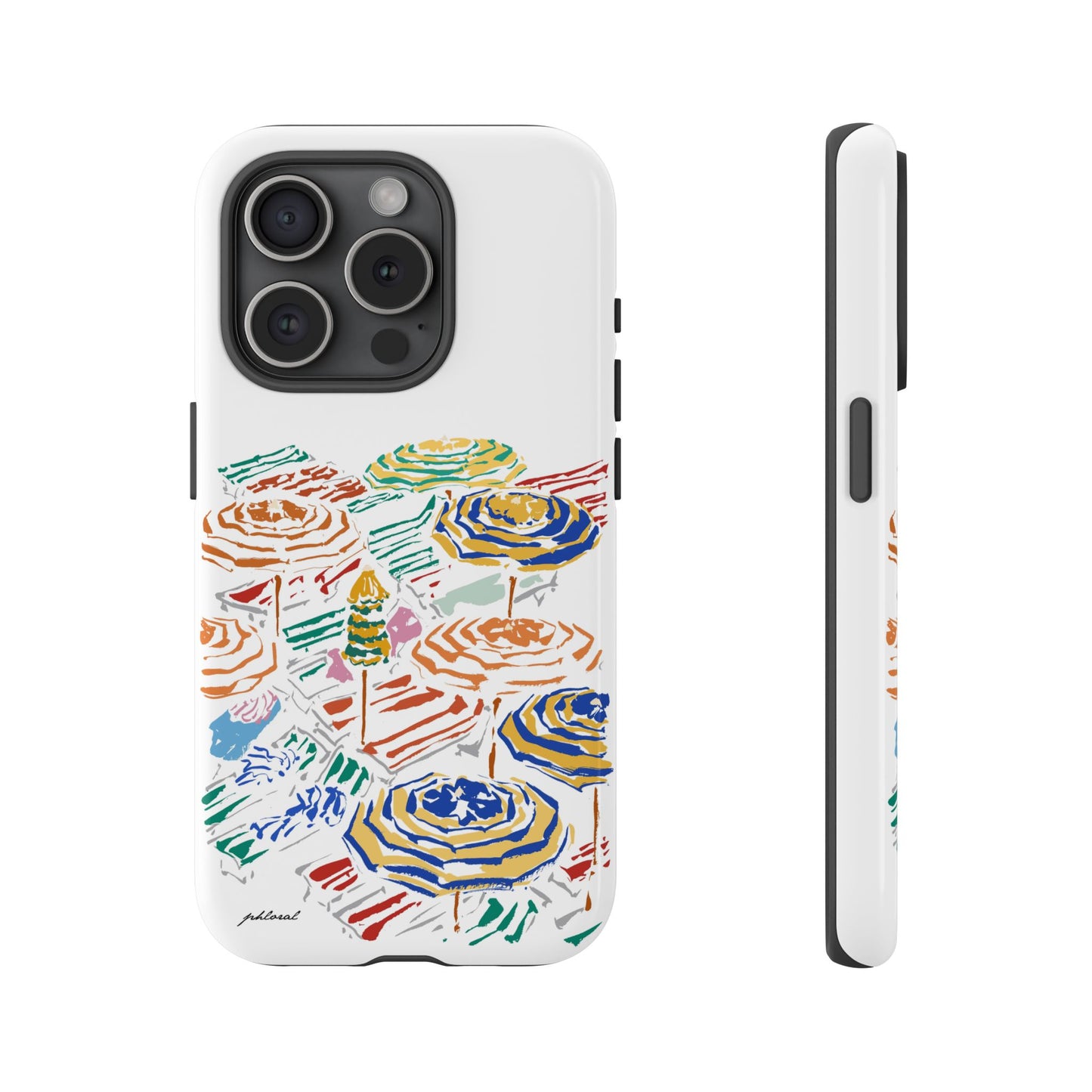 Coastal Carousel phone case beach-inspired design
